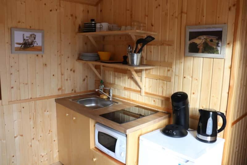 Roulottes Cocooning Au Coeur Des Landes Hotel Mees Bagian luar foto