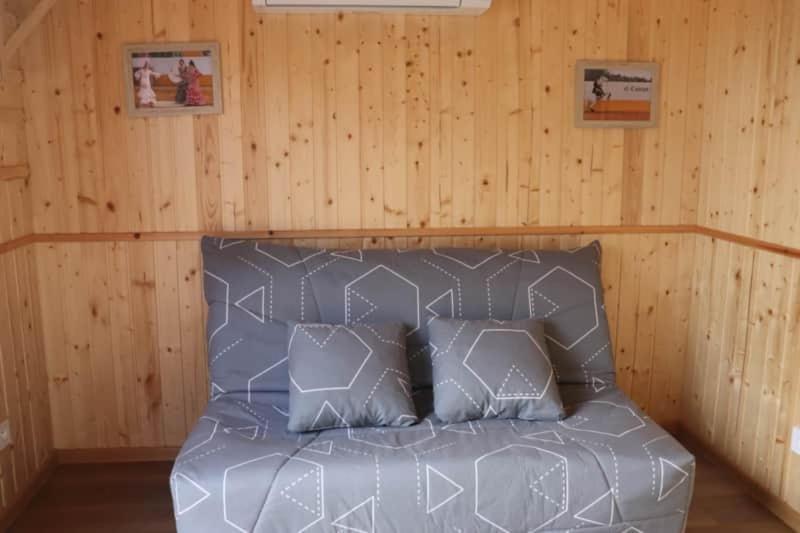Roulottes Cocooning Au Coeur Des Landes Hotel Mees Bagian luar foto