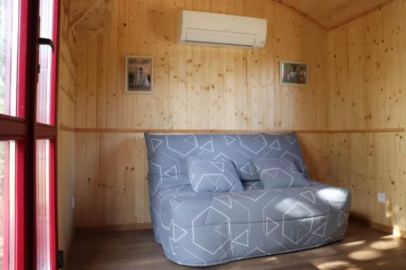 Roulottes Cocooning Au Coeur Des Landes Hotel Mees Bagian luar foto